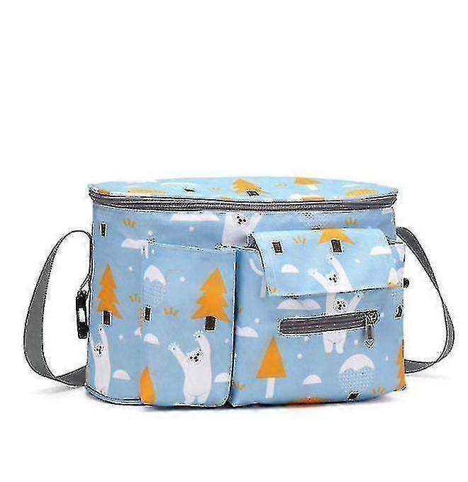 عربة أطفال شنقا حقيبة حفاضات حقيبة تخزين المحمولة مستلزمات الطفل حقيبة تخزين حقيبة الكتف حفاضات حقيبة