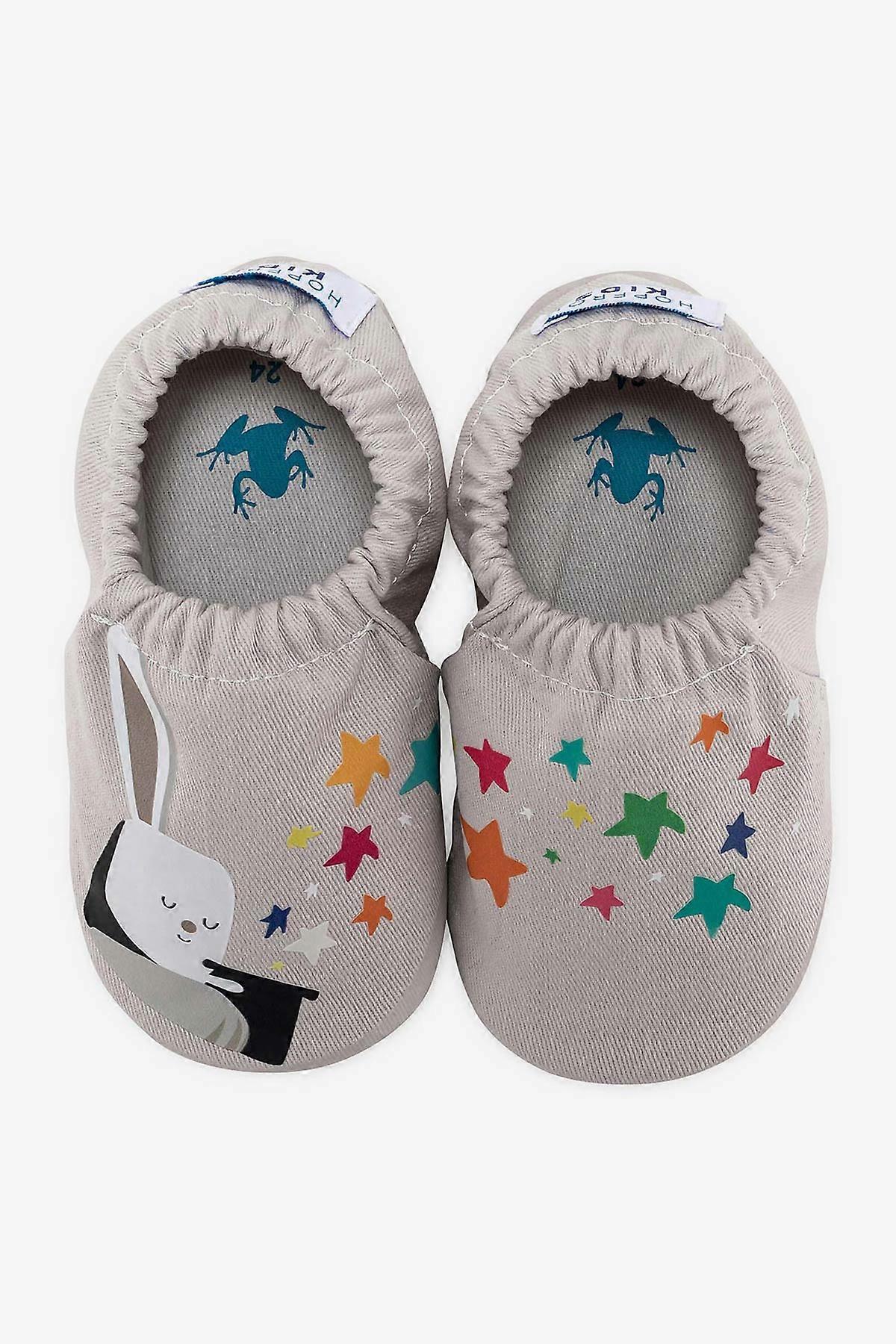 Bunny Wizard Hyper Cool Gray Barefoot Smart Booties
