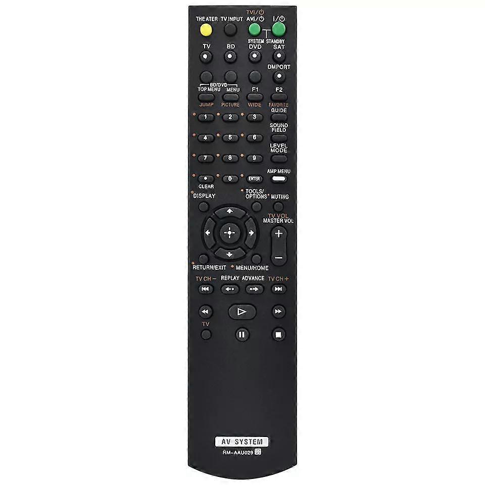 New RM-AAU029 Remote Control For Sony Audio AV DVD HT-CT100 SS-MCT100 SA-WCT100
