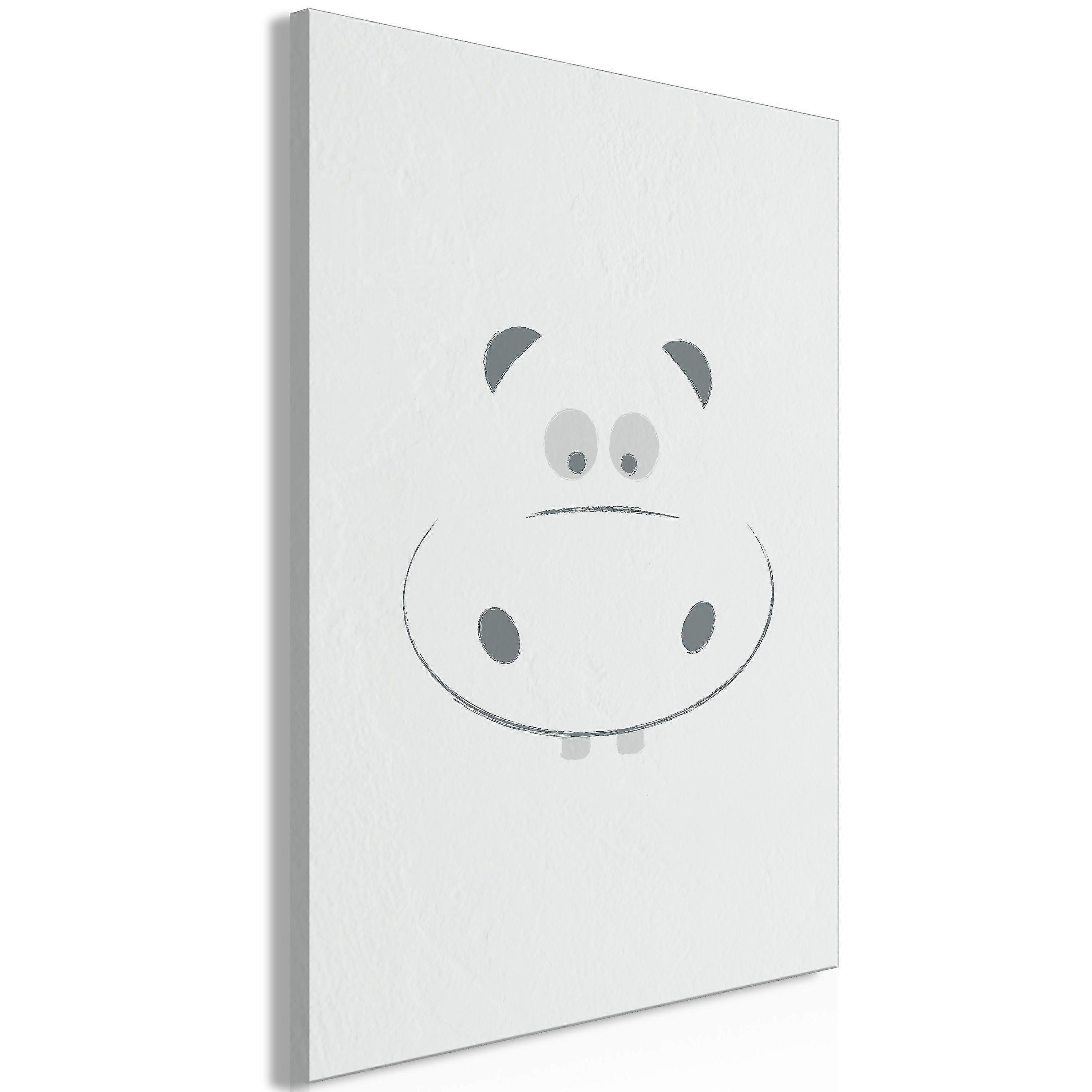 Impression sur toile - Happy Hippie (1 part) Vertical