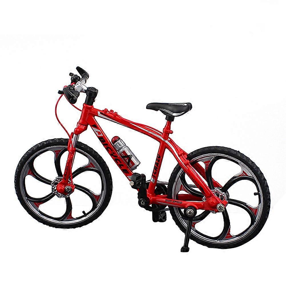 17.5x10.5cm Creative Alloy Model 1:10 Mini Simulation Toy (Racing Cycle Red)