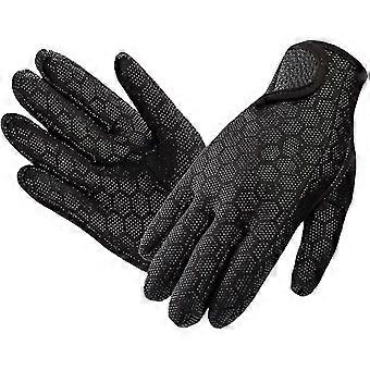1 5mm Neoprene Diving Gloves Anti Slip Wetsuit Gloves for Men Women Water G -HGDMV