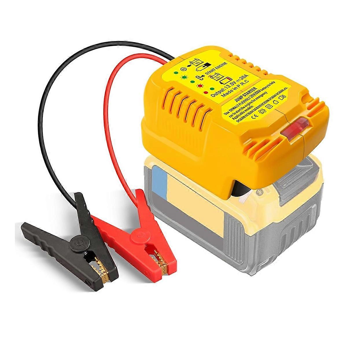 Car Jump Adapter for 20V 60V with Batteries Jumper Cables,11 Gauge Car Battery Jump
