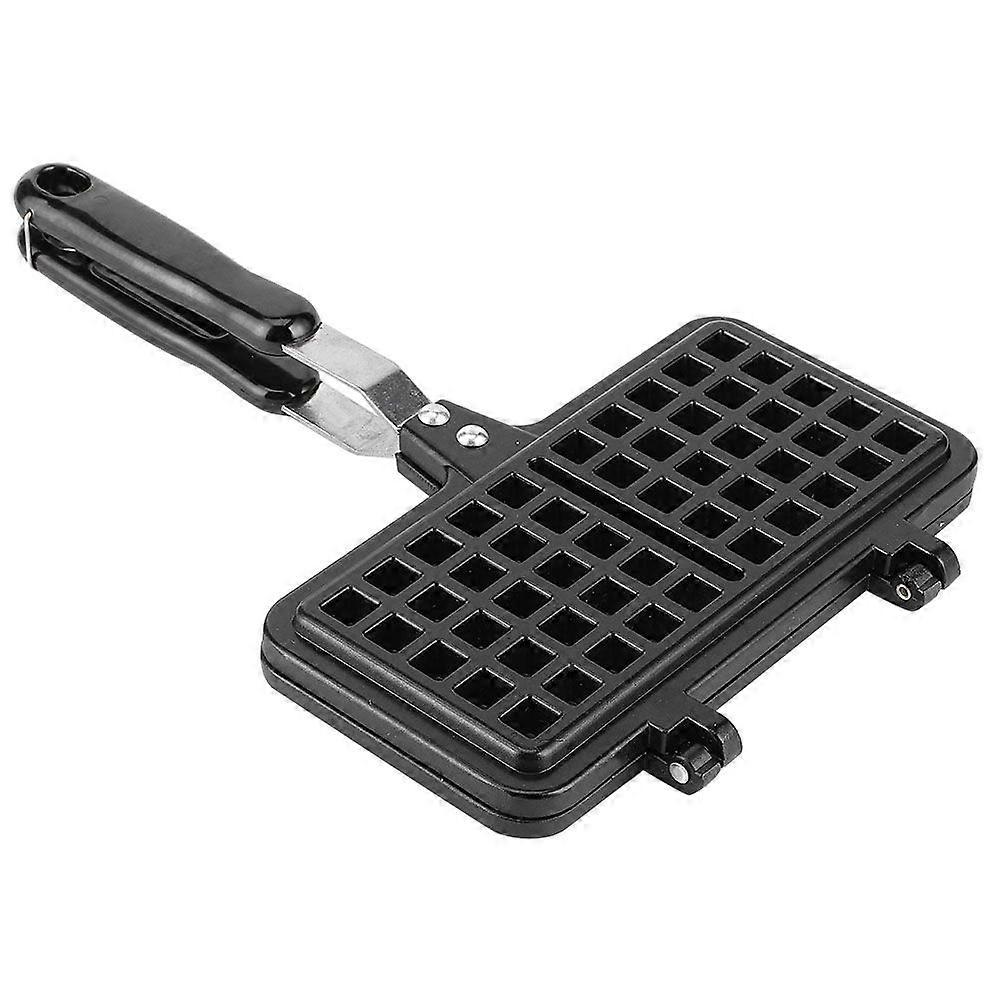 1Pc Rectangle Shape Non-stick Waffle Mold Baking Pan Making Tool Maker Press Plate Kitchen