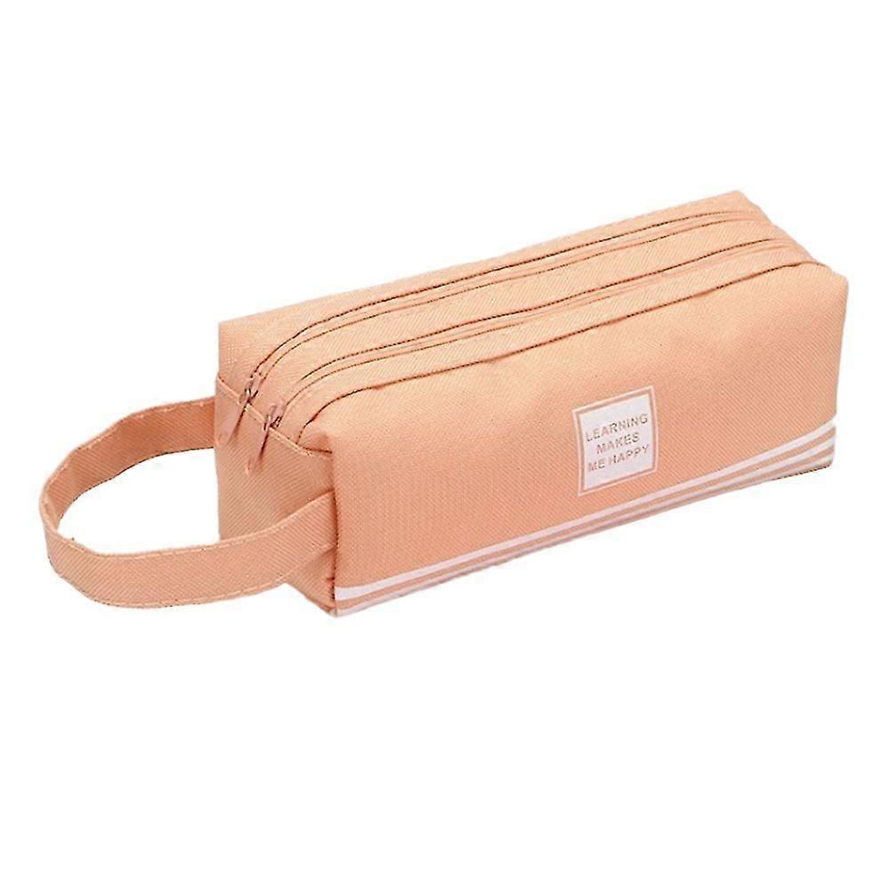 Pencil Case Large Storage Pouch Marker Pen Case Simple Stationery Bag College Office Organizer