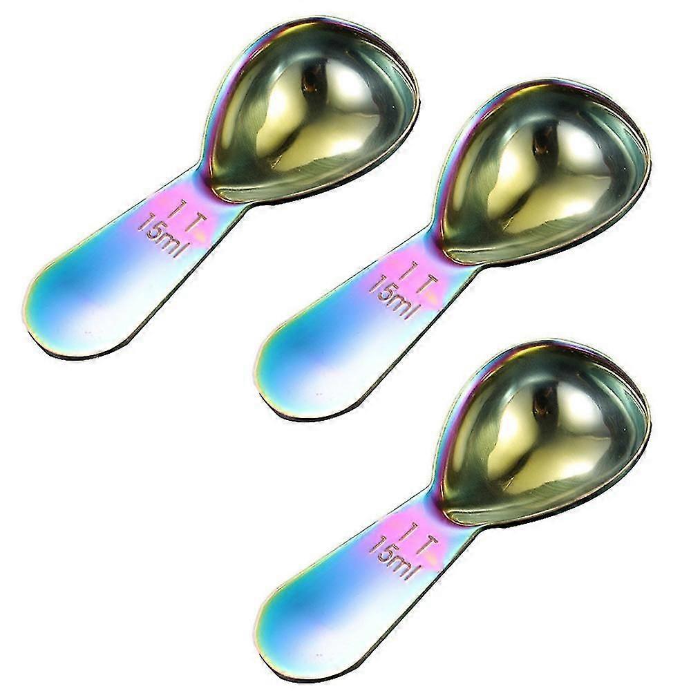Coffee Scoop Stainless Steel Coffee Scoops Short Handle Tablespoon Measuring Spoons For Coffee Tea Sugar