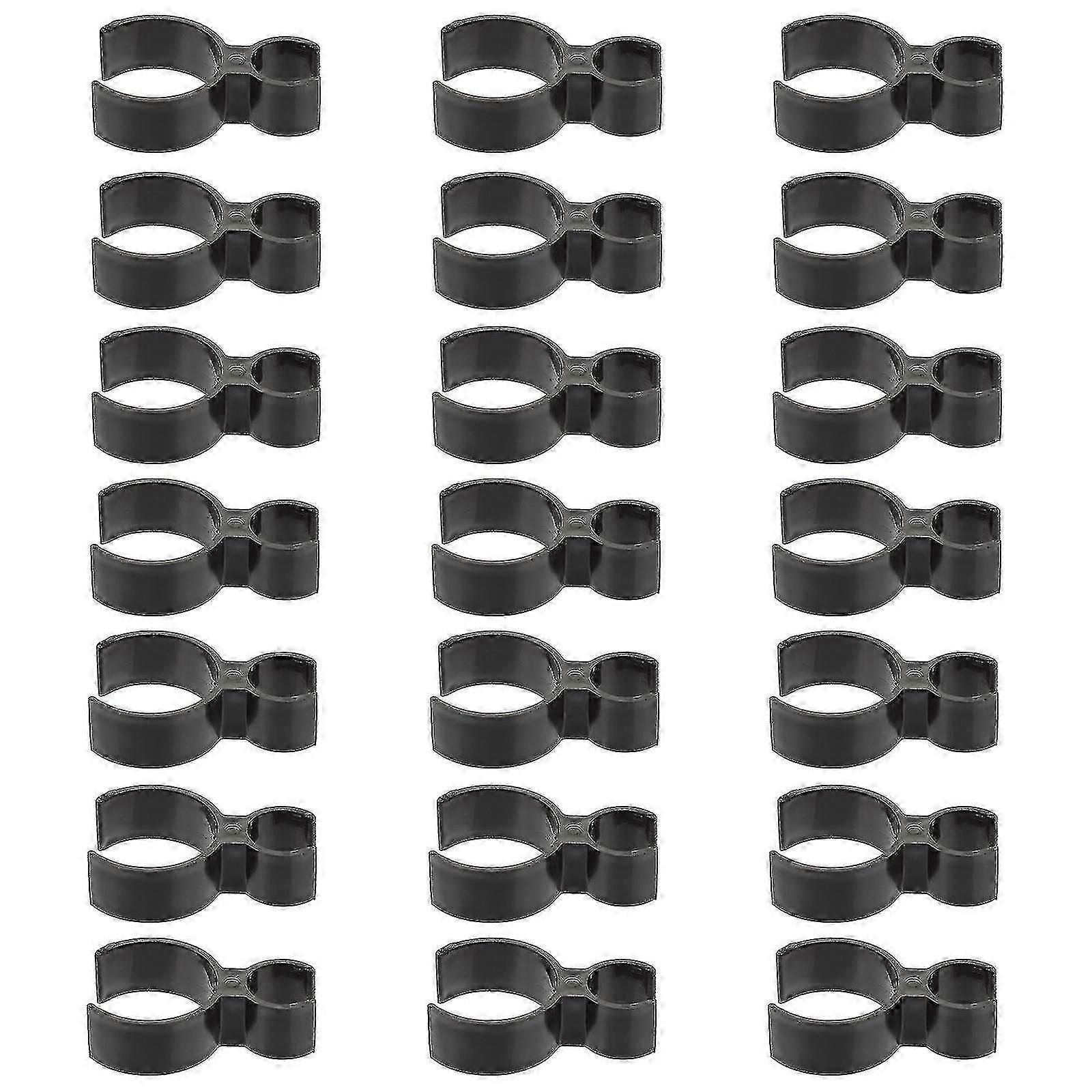 24pcs زجاجة الشمبانيا كليب زجاجة النبيذ حامل واحد سلامة كليب للشمعة