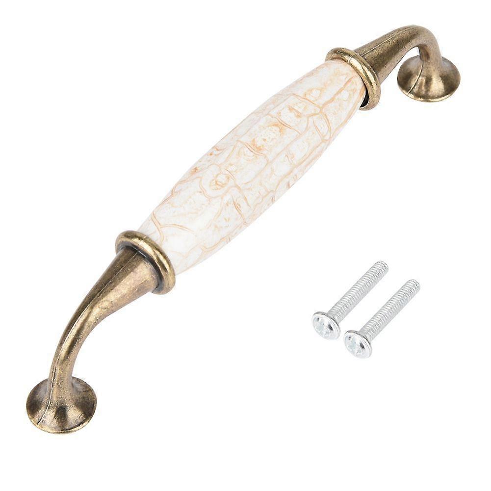 Vintage Style Ceramic Door Handles Cabinet Cupboard Drawer Knobs Pull(5025-128)