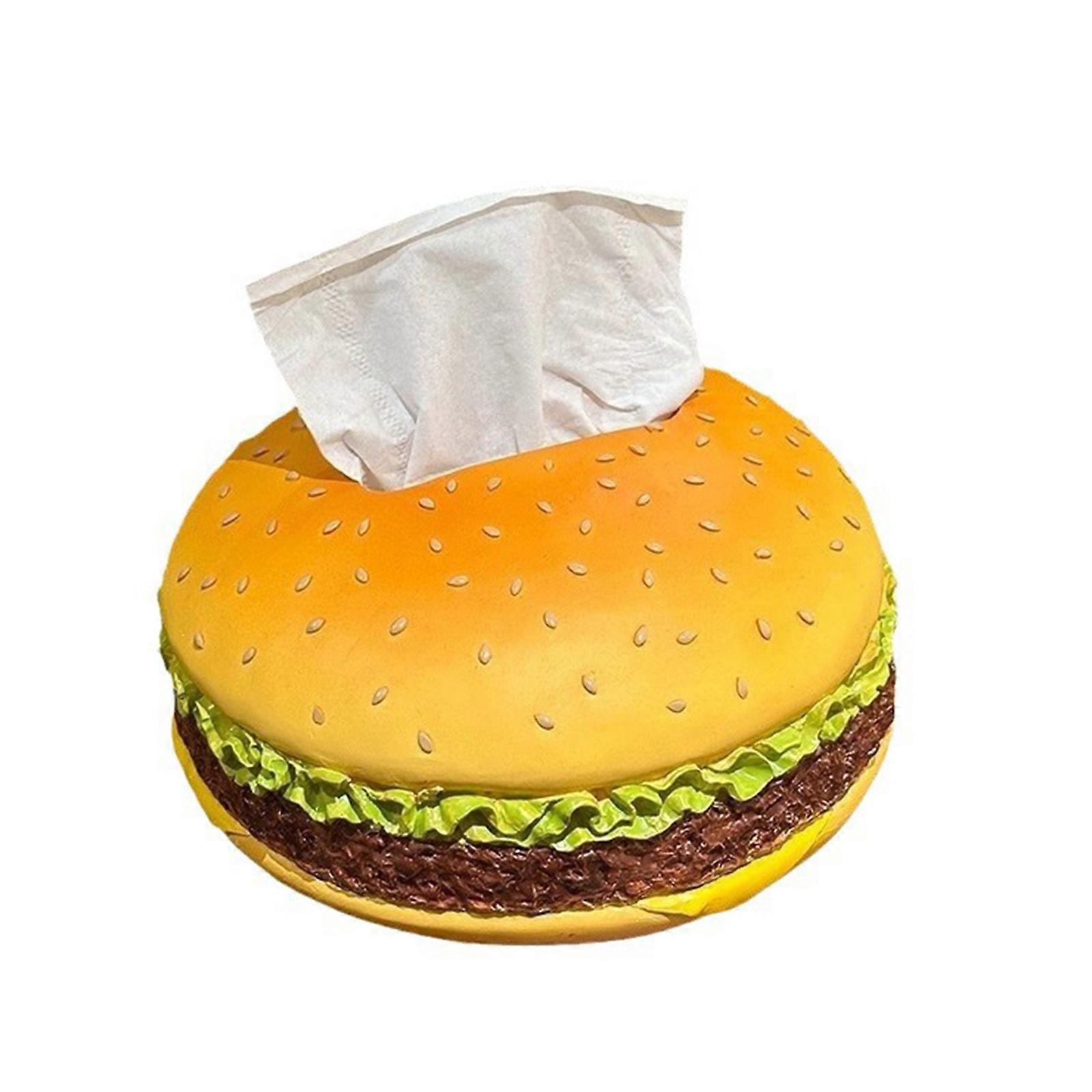 Retro Style Hamburger Tissue Dispenser for Home & Office