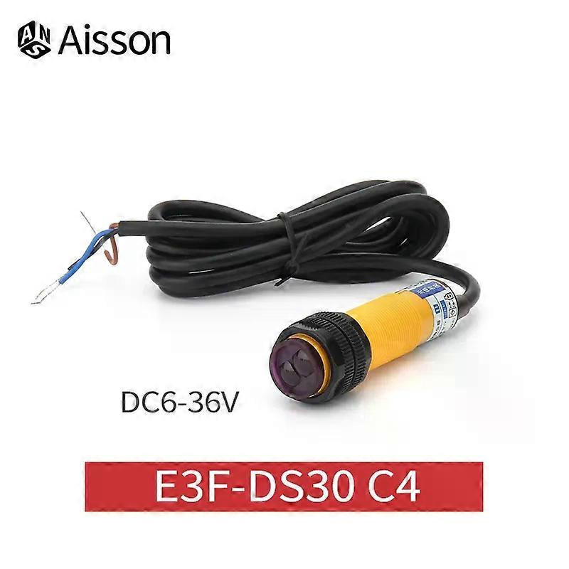 Fsw E3F-DS30C4/C2/P1/P2 Proximity Switch Photoelectric Sensor NPN PNP 7-30cm Detection Range Adjustable