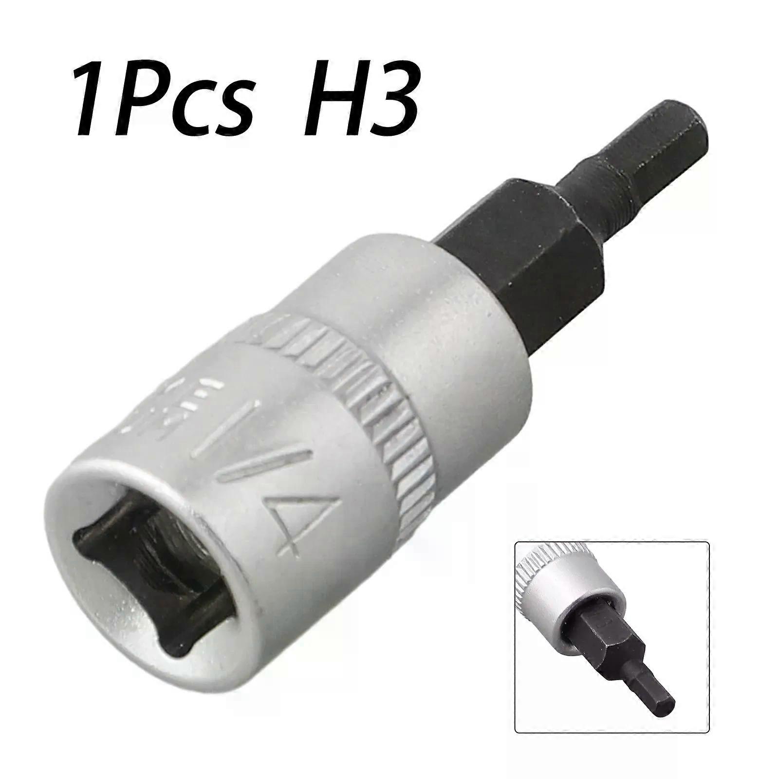 1/4 Hex Bit Socket H3/H4/H5/H6/H7/H8 Hex Head Screwdriver Bit 1/4 Inch Drive Socket Hand Tools