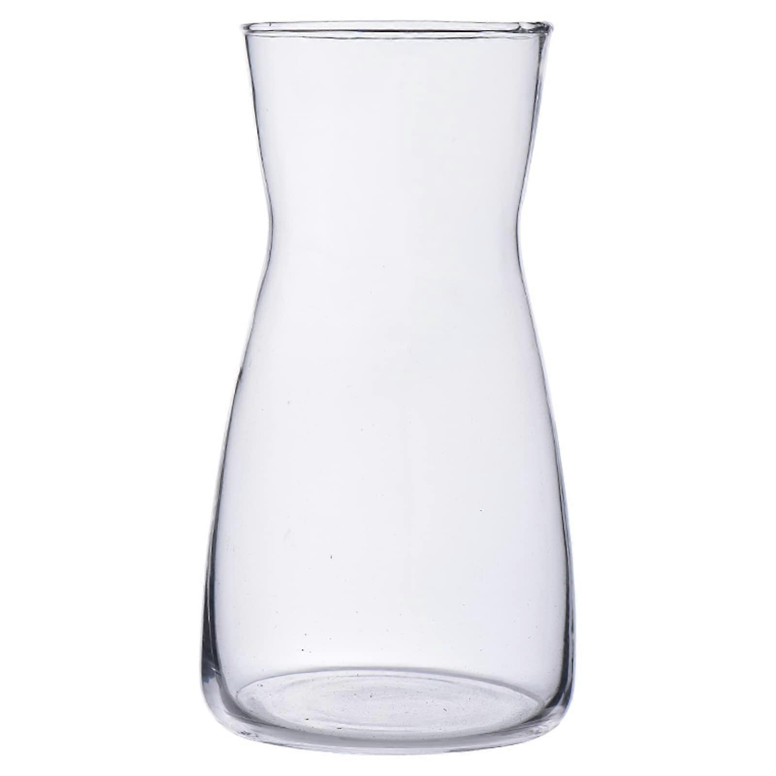 Clear Modern Boho Style Flower Vases for Table Decor 8 Inch