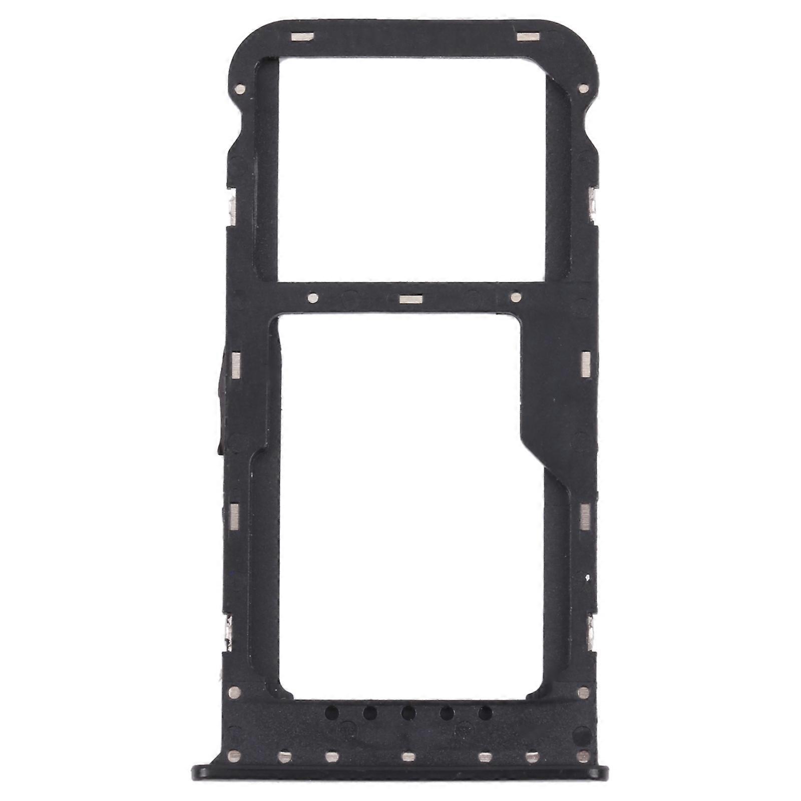 SIM Card Tray + SIM Card Tray / Micro SD Card Tray for Honor 6C Pro