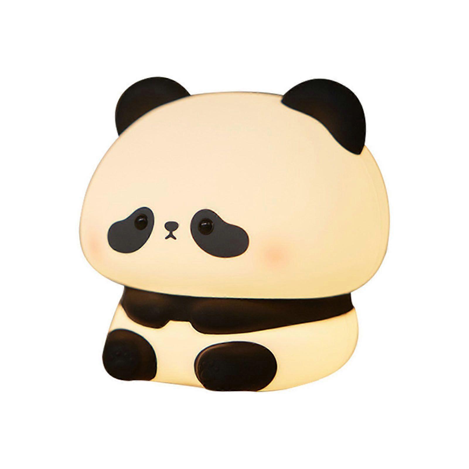Qinghai Night Light Soft Glow Flicker Free Cartoon Animal Design Dimmable Soft Silicone Nursery LED Bedside Lamp with Timer