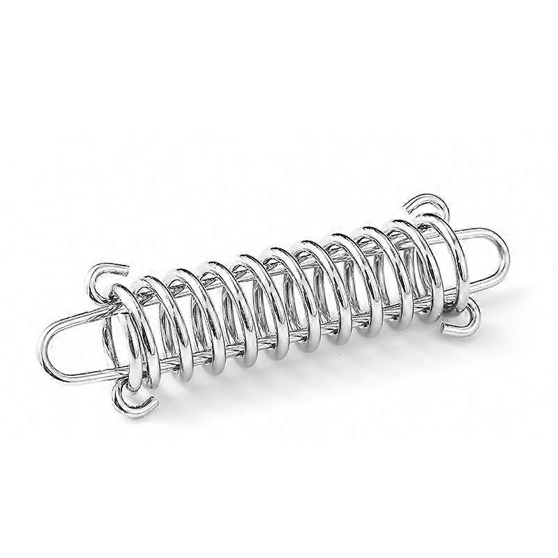 Tent Spring Buckle Kit - 8 Stainless Steel High Tensile Spring Tensioners for Tent Rope and Outdoor Equipment