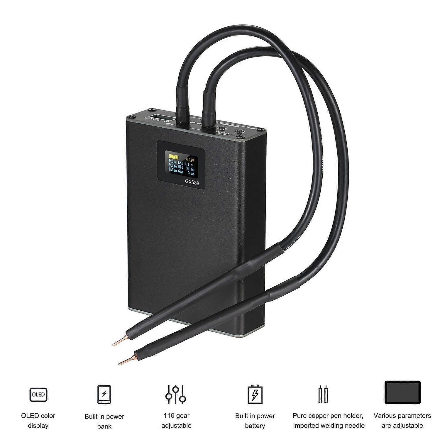 Digital Display Portable Welding Machine Handheld Small Spot Welder lithium battery Battery Spot Wel