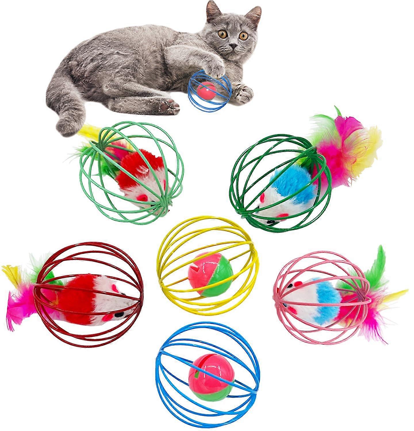 6-Pack Interactive Cat Toys