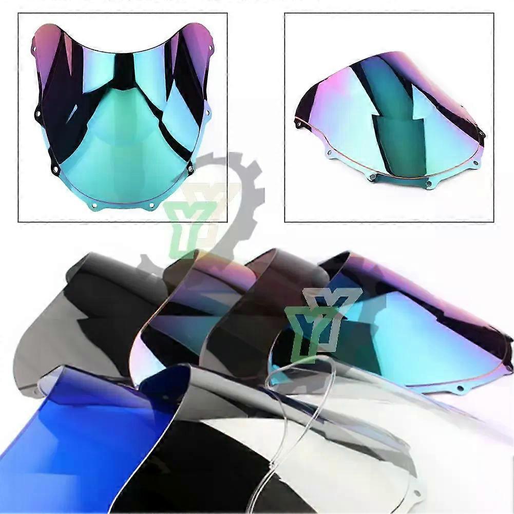 7R Cafe racer Motorcycle Windshield Windscree Wind Deflector compatible for Ninja ZX7R ZX 7R 1996-1998 1999 2000 2001 2002 2003 MAXP
