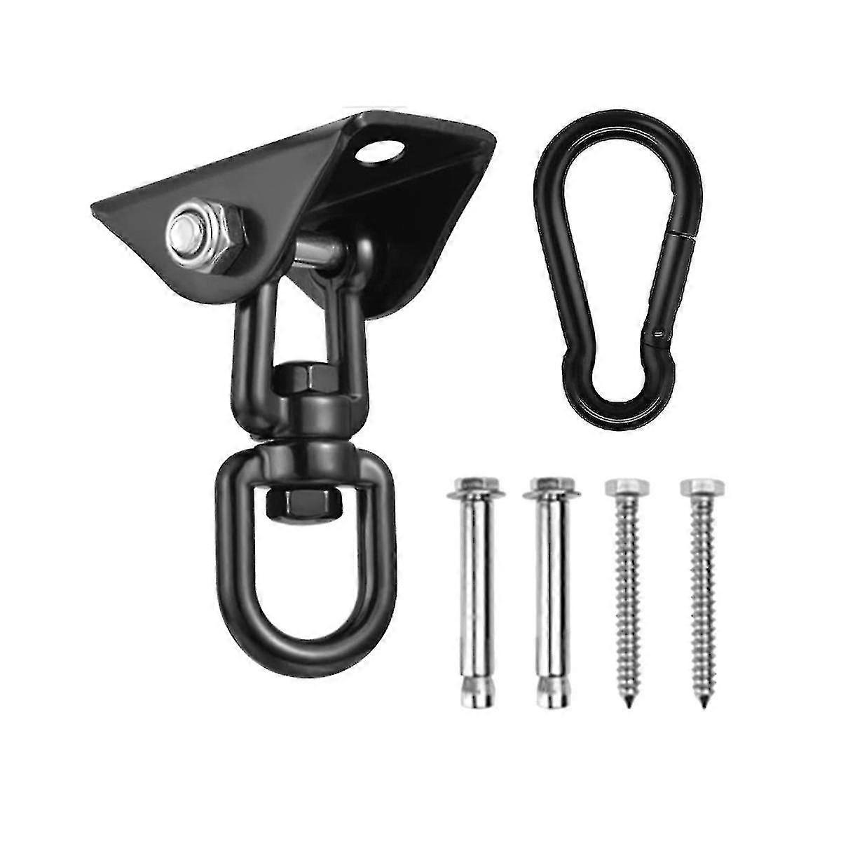 Hammock Hanging Kit,heavy Duty Hanging Chair 360 Rotate Hanging Swing Hooks For Yoga ,chair ,tree