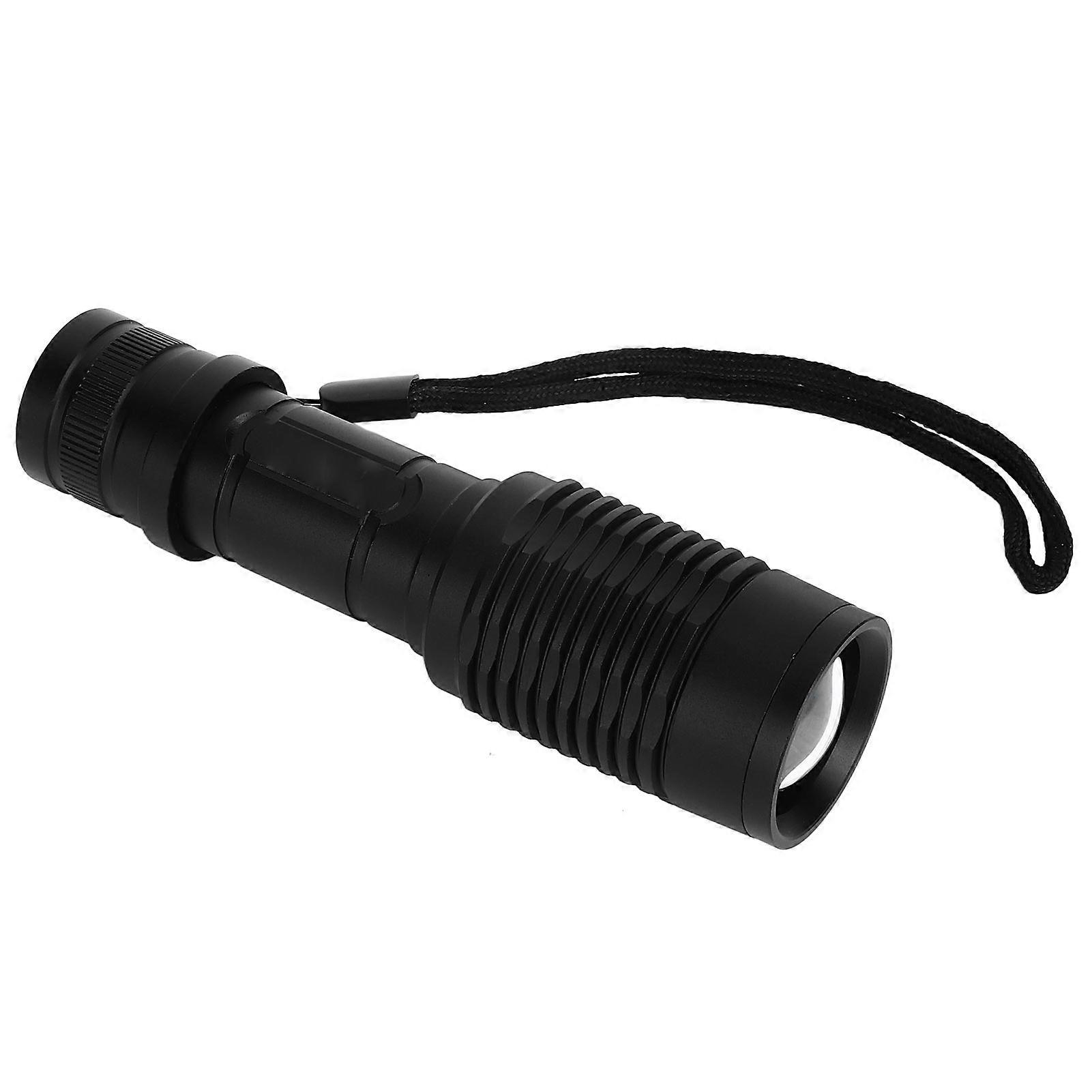 LED Flashlight 2000LM High-Intensity Telescopic Zoom Emergency Light for Hiking Camping Adventure Travel