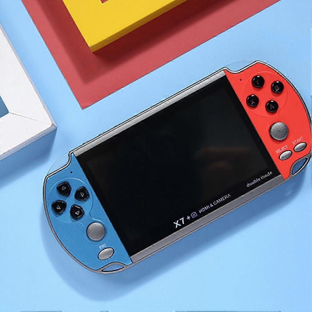 X70 Handheld Game Console Portable 7 Inch HD Screen Retro Game Children's Gifts Support