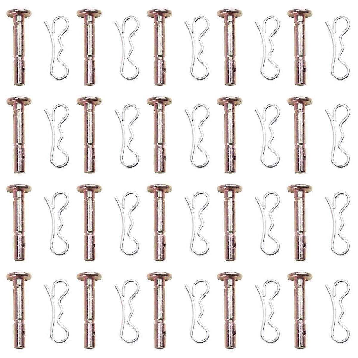 20 Sets Shear Cotter and Split Pins Kit for Snow Blower 714-04040 Shear Cotter Pin 738-04124 738-04
