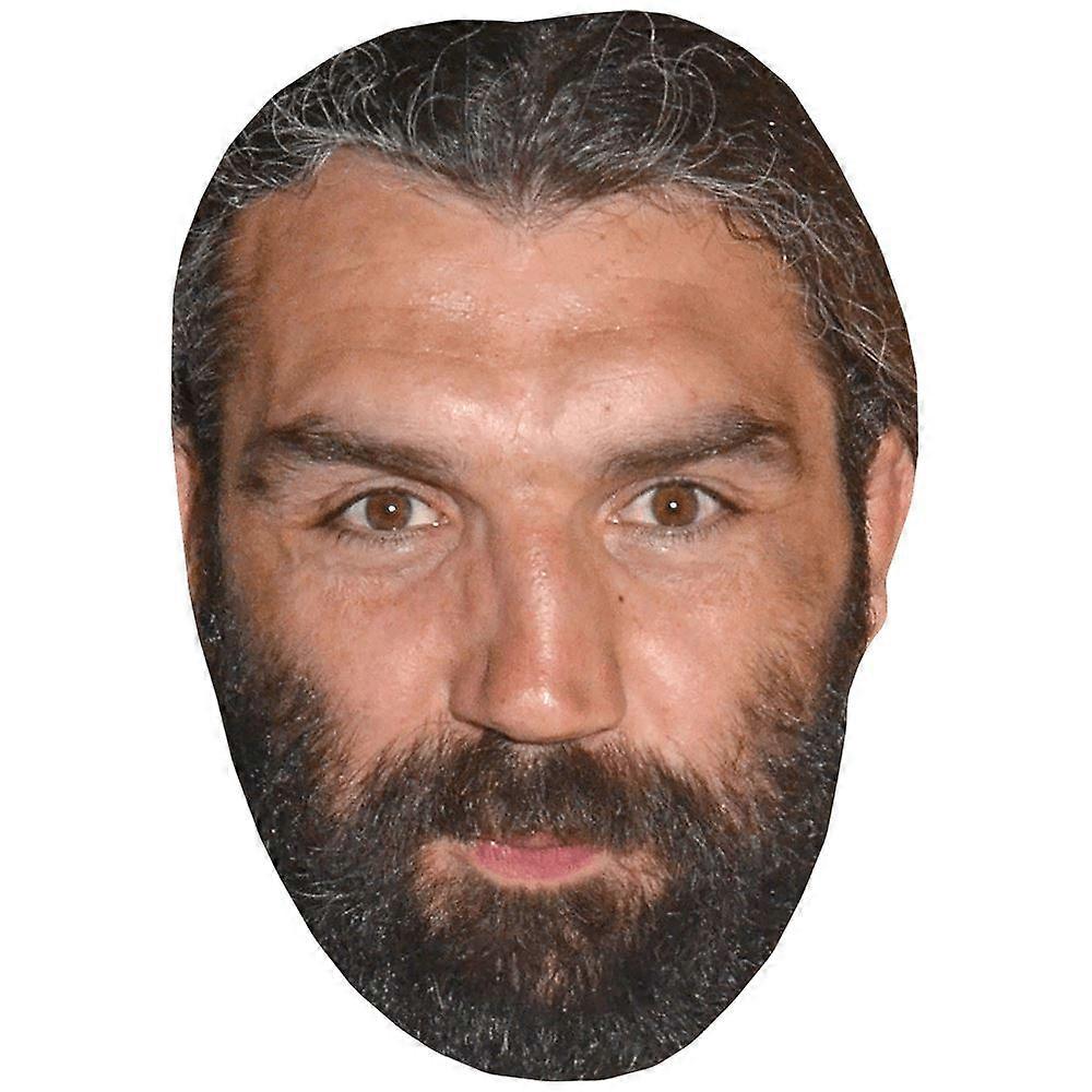 Sébastien Chabal (Beard) Big Head. Larger than life mask.