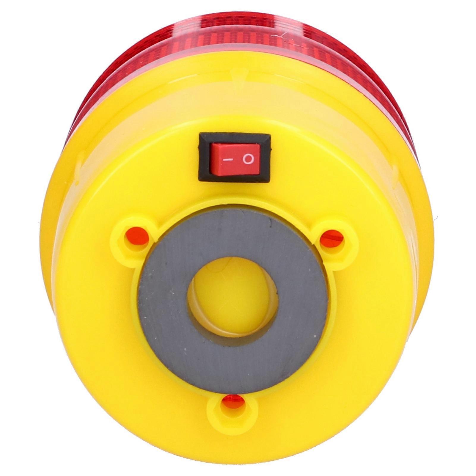 Solar Magnetic Warning Light For Traffic And Garden Use Solar Powered Magnetic Mount LED Indicator