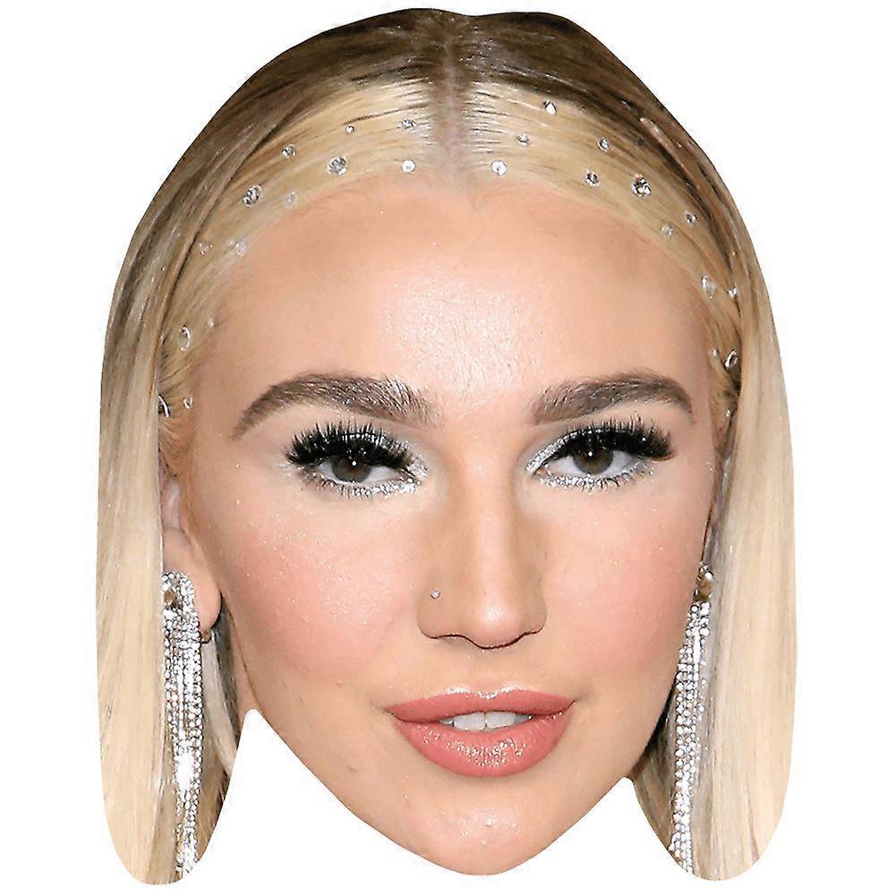 Kendra Sunderland (Make Up) Celebrity Mask, Flat Card Face