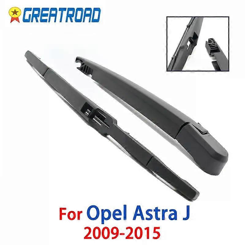 Wiper 12" Rear Wiper Blade & Arm Set Kit For Opel Astra J 2009 10 11 12 13 14  2015 Windshield Windscreen Rear Window