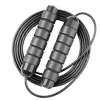 Springseil mit einstellbarer Länge, Qualitätssicherung, leichtes Springseil mit schwerer Last, komfortables Schaumstoffgriffdesign für Fitnessübungen,