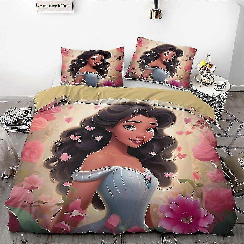 b1032 Lençóis de cama Conjunto de 3 peças Conjunto de 3 peças Conjunto de cama de 3 peças 1 capa de edredão e 2 fronhas Lençóis gb1032