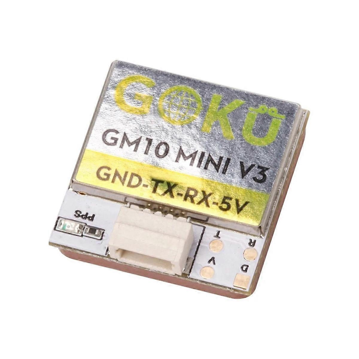 GM10 Mini V3 GPS Module 72 Search Channels High Precision Multi-Protocol Compatibility for FPV Drones