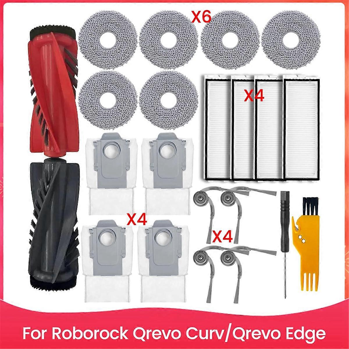 22PCS Vacuum Brush Filter Dust Bag and Mop Cloth Kit for