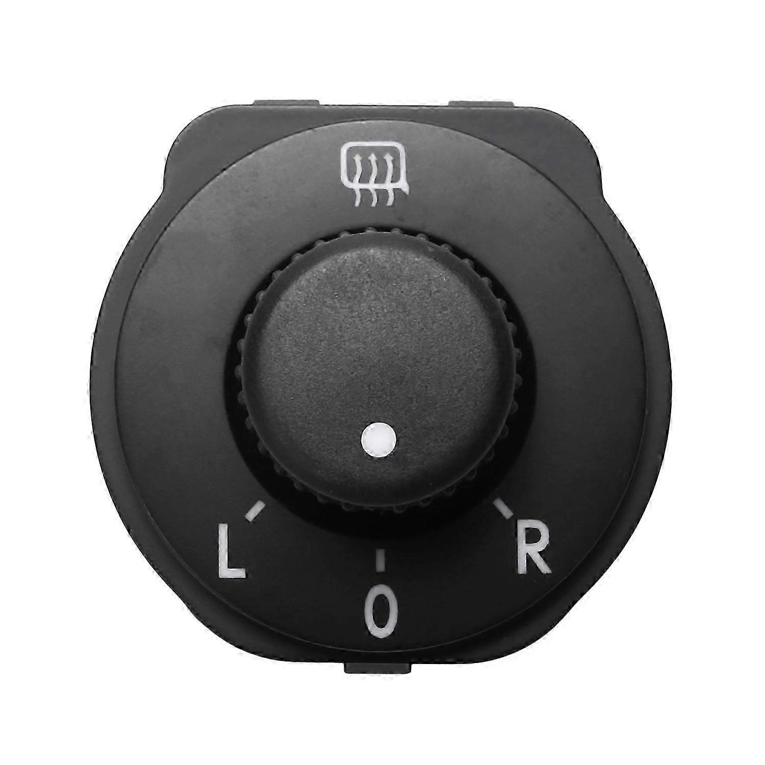 Adjustable Knob for Rear Side Mirror Switch Control - Model 6R1959565F 6R1 959 565F 6R1959565A Compatible with 2010-2019 Vehicles