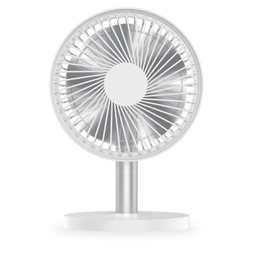 USB Desk Fan Quiet Portable Fan for Desktop Office Table Battery Operated Fan