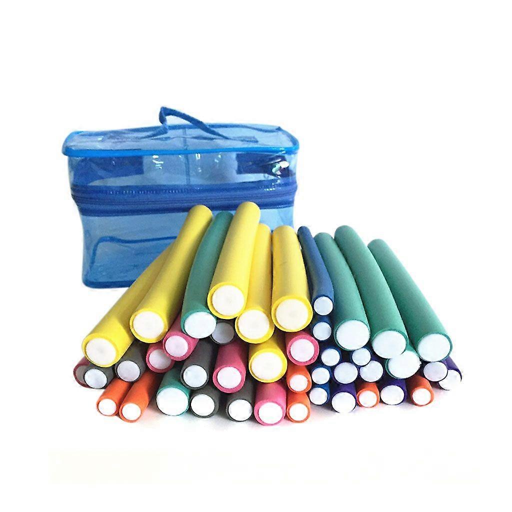42 stuks flexibele krulstaven magische krultang staaf twist-flex haarroller 7 maten schuim