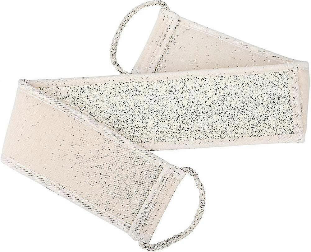 Exfoliating Loofah Organic Massaging Luffa Strap Back Scrubber For Shower