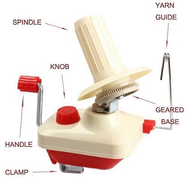 Wool Winder String Ball Holder Hand Operated Wool Winder Holder String Ball Coiler New