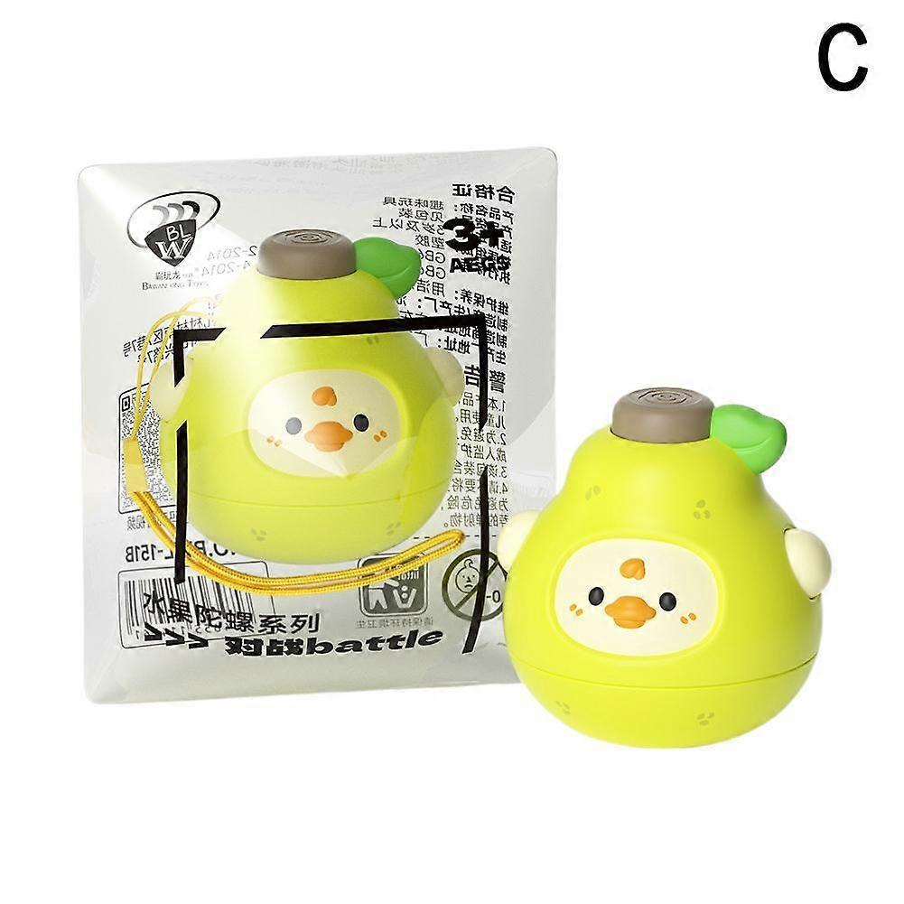 Fruit Top Collision Rotation Fun Interactive Cute Children's Toy