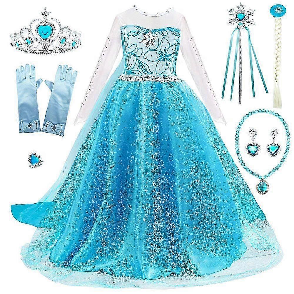 Elsa Prinsesse Kjoler Til Piger Cosplay Kostumer