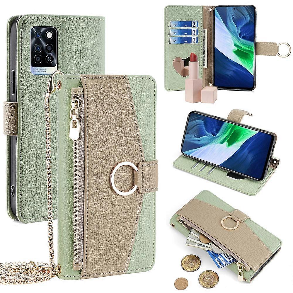 Crossbody Litchi Texture Leather Phone Case