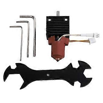 Keramik-Heizblock-Hotend-Kit Ganzmetall-integrierter Extruder 300°C beständig 600mm/s für K1 K1c K1Maximum 3D-Drucker