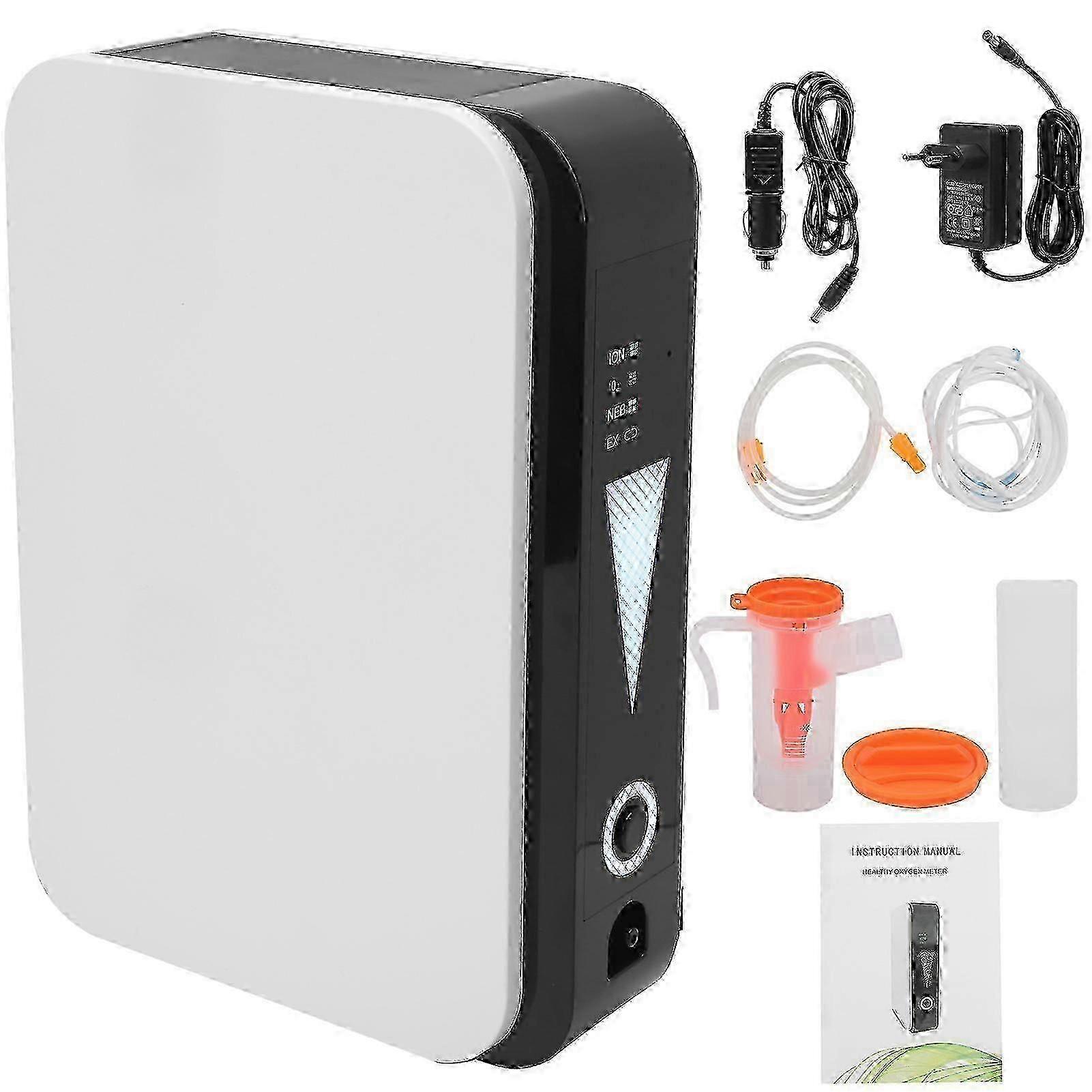 Oxygen Generator Low Noise Oxygen Making Machine Atomizer for Home Car  100240V