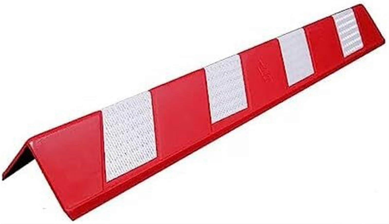 Garage Wall Protector - 0.6cm Thick Car Parking Protector for Warehouse and Reflective Workshops, Durable Column Design