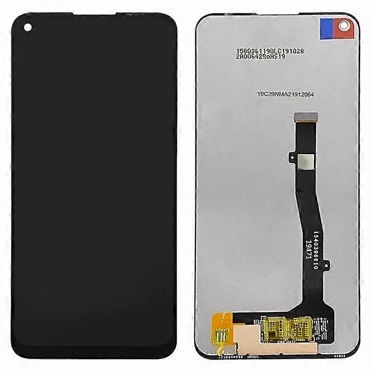 متوافق مع شاشة ZTE Axon 11 SE 5G OEM Grade S LCD وجزء استبدال تجميع محول الأرقام (بدون شعار)