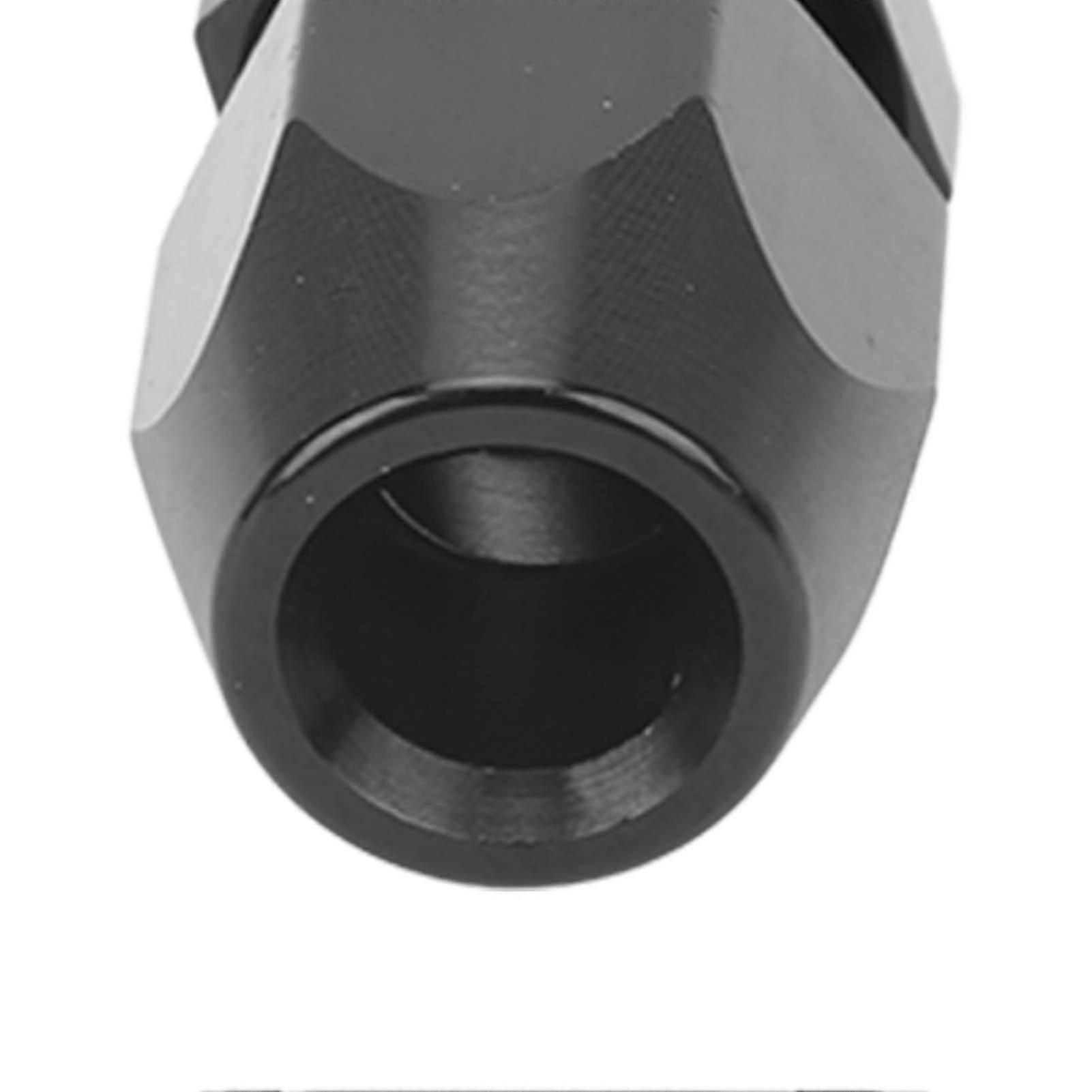 6AN to 3/8in Rail Line Adapter - Secure Fuel Hose Fitting
