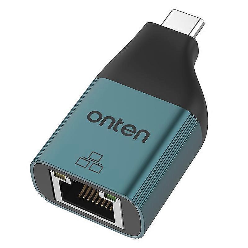 ONTEN UC101H USB-C to RJ45 Ethernet Adapter 100M 10M Network Speed Converter