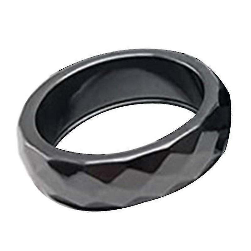 Hematite St Ring Ba Root Chakra Jewelry Size 6/7/8/9/10/11