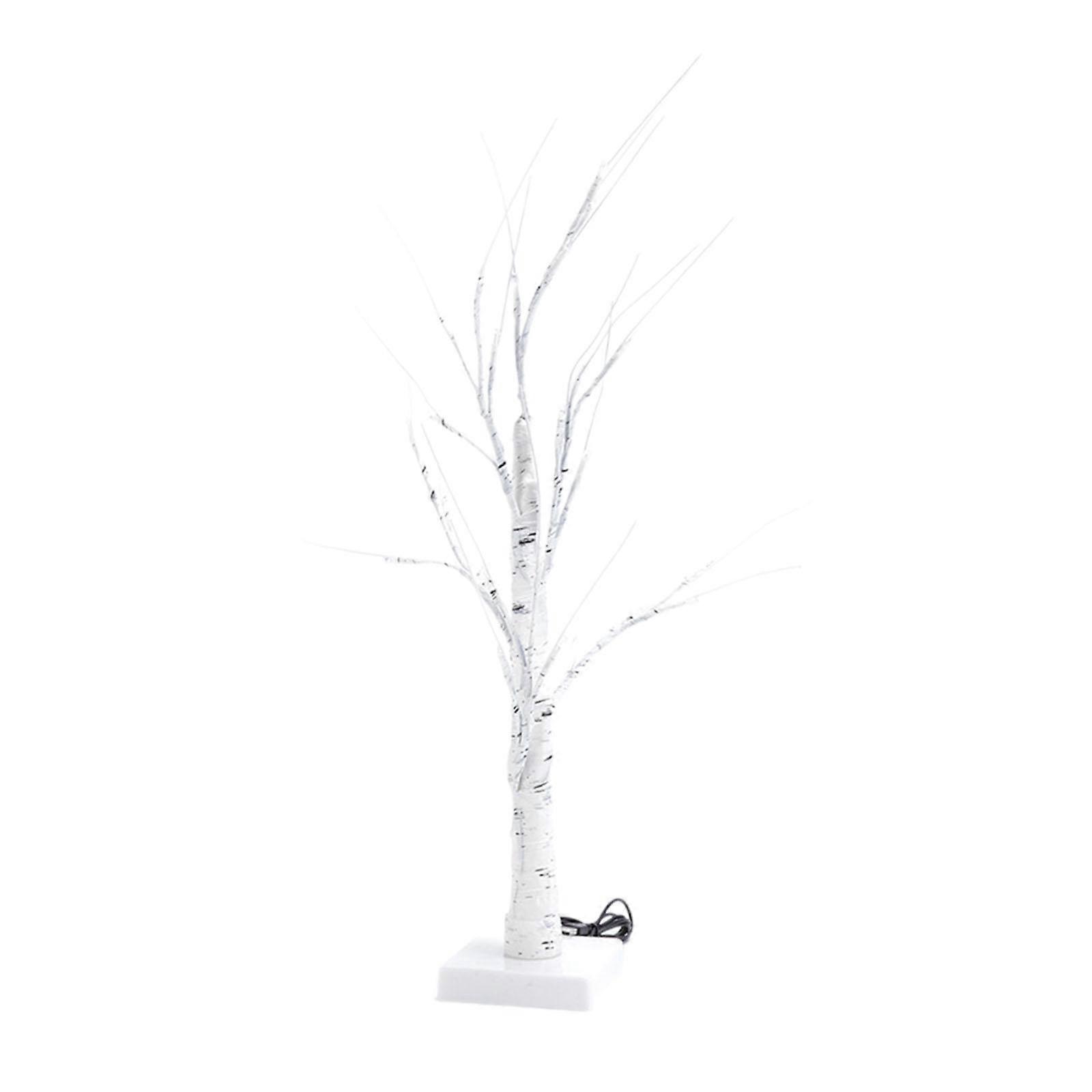 Birch Tree Table Lamp Warm White Table Decor Night Light Light up Tree Lamp for